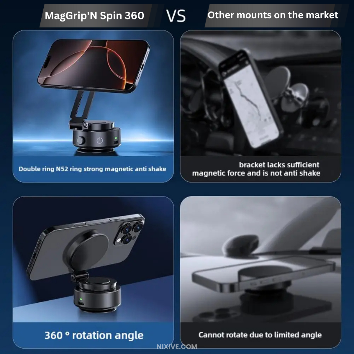MagGrip'N Spin 360