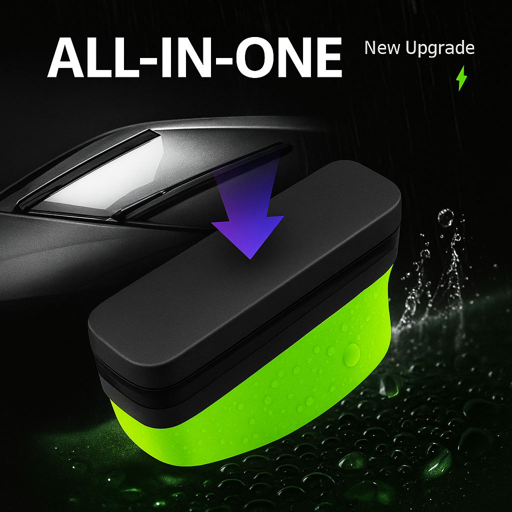 Oil Film 2.0 - Clear glass for safe rides